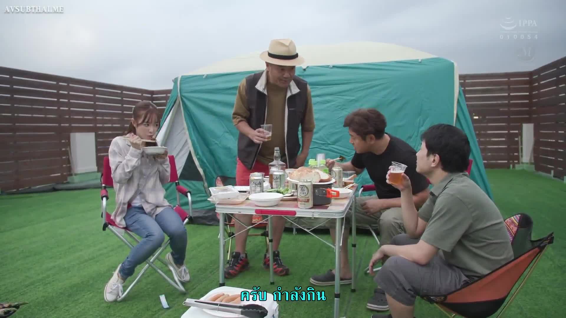 JUL-868 (ซับไทย) In The Tent หลอกไปแคมปิ้งจัดสวิงกิ้งยกแก๊ง